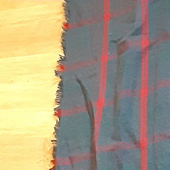 plaid wrap - Picture 3 of 3